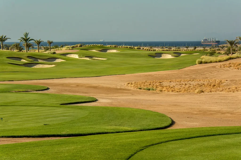 Expansive view of Ayla Golf Club.